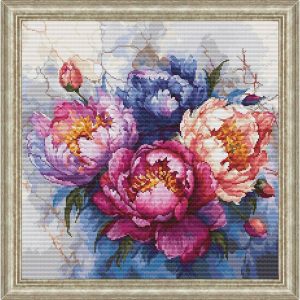 The King Of Flowers Counted Cross Stitch  |   Needlework Craft Needlework