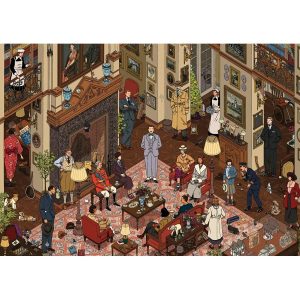 The World Of Hercule Poirot Puzzle  |   Jigsaws Craft Jigsaws