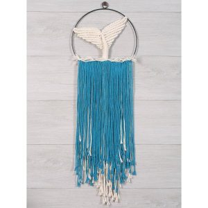 Whale Tail Macrame  |   Needlework Craft Needlework