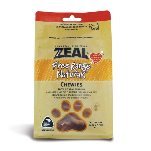 Zeal Free Range Naturals Chewies 125G  |   Dog Food Dog Food Dog Food