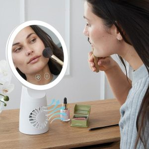 Mirror With Fan  |   Beauty Beauty Beauty