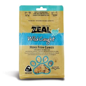 Zeal Free Range Naturals Hoki Fish Cubes 125G  |   Dog Food Dog Food Dog Food