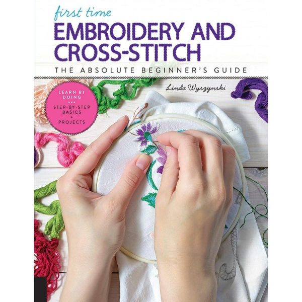 First Time Embroidery & Cross-Stitch  |   Books Books Books