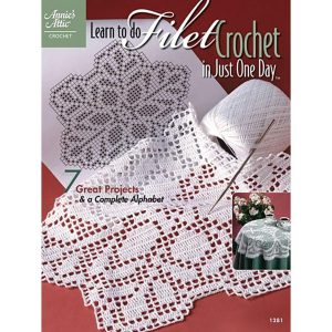 Learn To Do Filet Crochet In Just One Day  |   Books Books Books