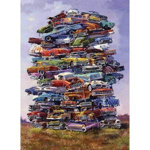 Fabulous Fifities Junkpile 1000 Pc Jigsaw  |   Jigsaws Craft Jigsaws