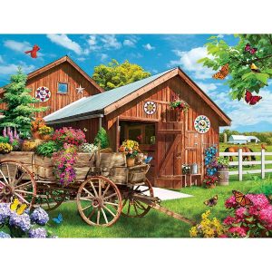 Flying To Flower Farm 750 Pc Jigsaw Puzzle  |   Jigsaws Craft Jigsaws