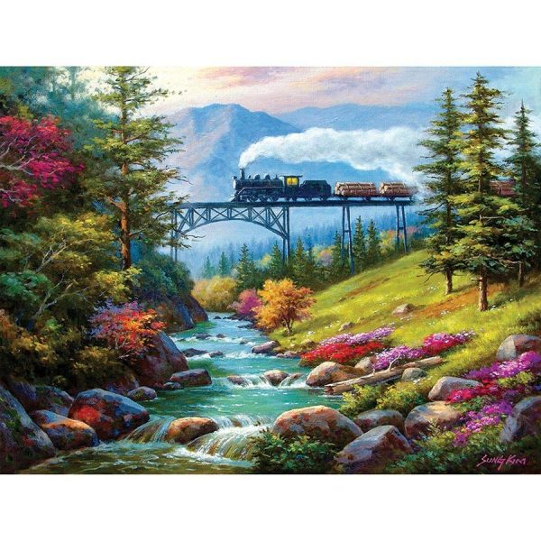 On The Way To The Mill 550Pc Jigsaw  |   Jigsaws Craft Jigsaws