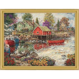 Quiet Cove Counted Cross Stitch  |   Needlework Craft Needlework